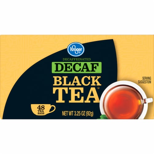 Kroger® Decaffeinated Black Tea Bags Perspective: left
