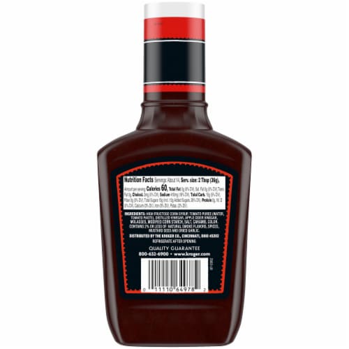 Kroger® Thick N’ Spicy Barbecue Sauce Perspective: left