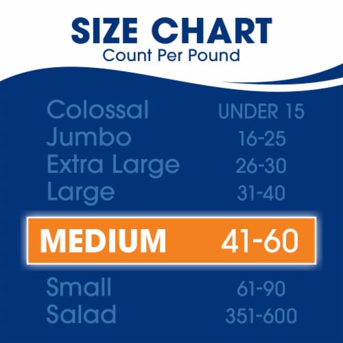 Kroger® Wild Caught Medium Raw Gulf Shrimp Peeled & Deveined Tail Off Perspective: left