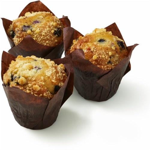 Private Selection Blueberry Lemon Muffin Perspective: left
