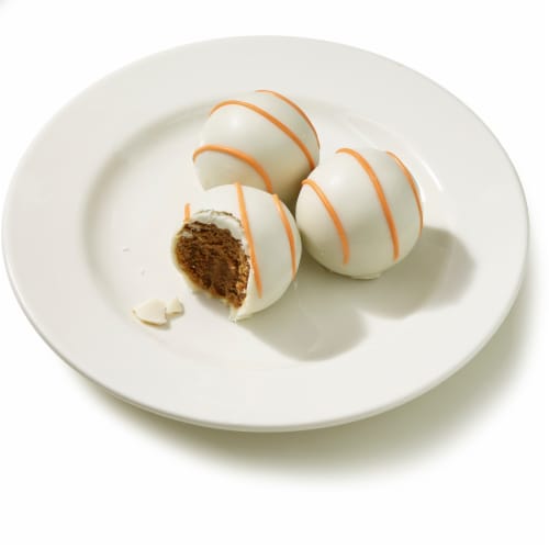 Bakery Fresh Fall Pumpkin Cake Ball Perspective: left