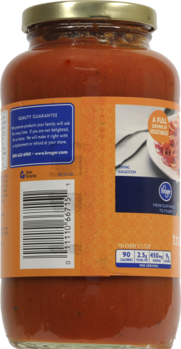 Kroger® Traditional Pasta Sauce Perspective: left