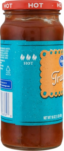 Kroger® Traditional Hot Salsa Perspective: left