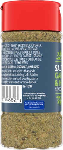 Kroger® Salt Free Zesty Blend Garlic Herb Seasoning Perspective: left