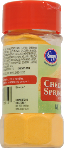 Kroger® Cheese Sprinkles Perspective: left