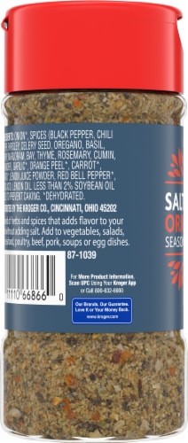 Kroger® Salt Free Zesty Blend Original Seasoning, 2.5 oz - City Market