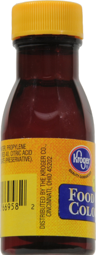 Kroger® Yellow Food Color Perspective: left