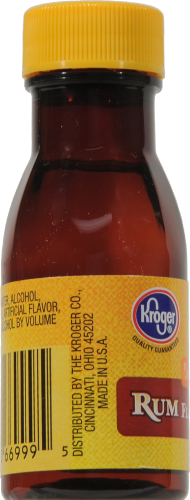 Kroger® Imitation Rum Flavor Perspective: left