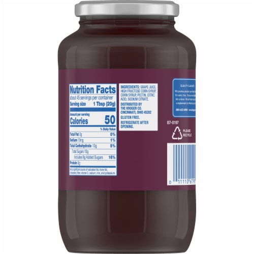 Kroger® Grape Jelly Perspective: left