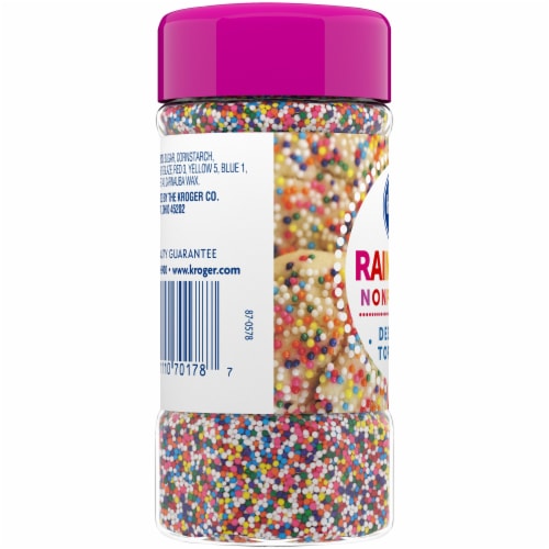 Kroger® Rainbow Nonpareils Dessert Topping Perspective: left
