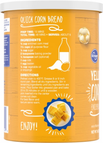 Kroger® Yellow Corn Meal Perspective: left