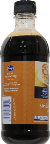 Kroger® Steak Seasoning Sauce Perspective: left