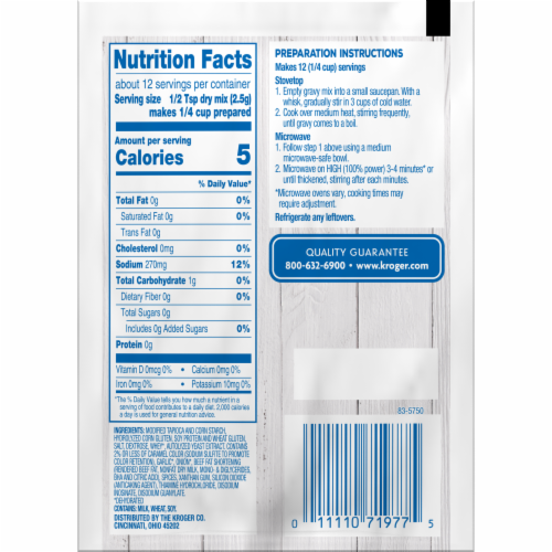 Kroger® Au Jus Gravy Mix Perspective: left