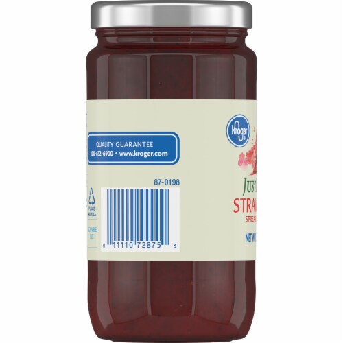 Kroger® Just Fruit Strawberry Spread Perspective: left