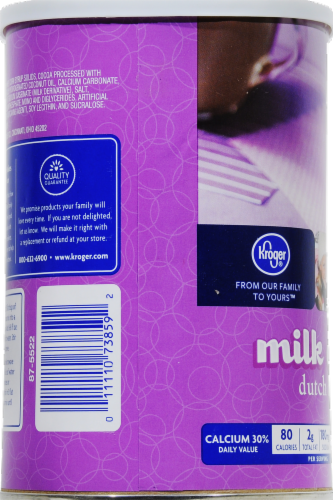 Kroger® Milk Chocolate Dutch Hot Cocoa Mix Perspective: left