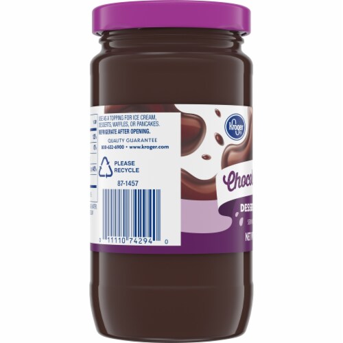 Kroger® Chocolate Fudge Dessert Topping Perspective: left