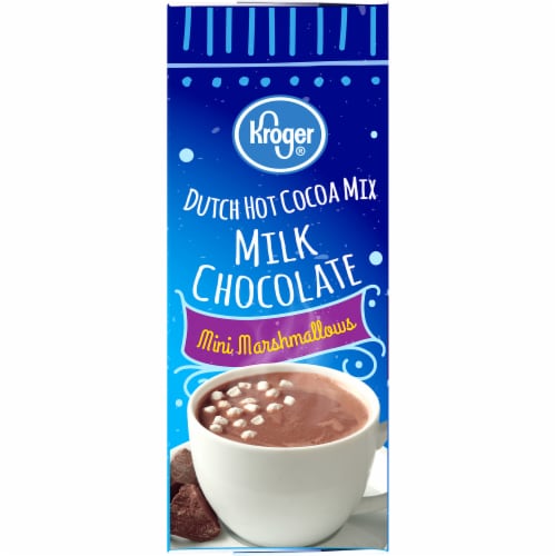 Kroger® Milk Chocolate Dutch Hot Cocoa Mix with Mini Marshmallows Perspective: left