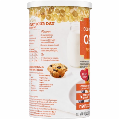 Kroger® Old Fashioned Oats Perspective: left