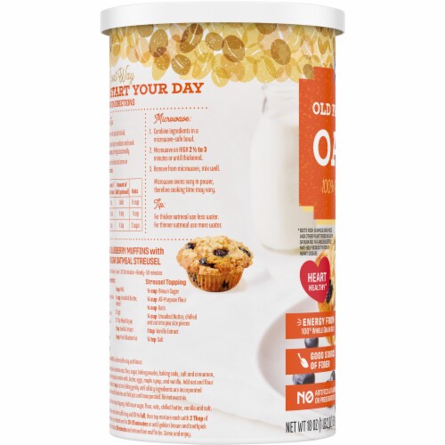 Kroger® Old Fashioned Oats Perspective: left