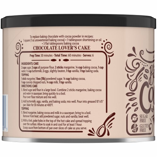 Kroger® Unsweetened Cocoa Powder Perspective: left