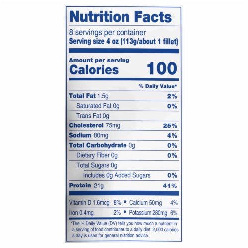 Kroger® Wild Caught Pacific Whiting Fillets Frozen BIG DEAL! Perspective: left
