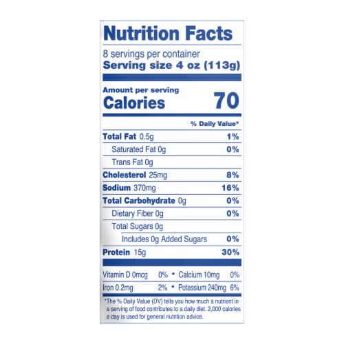 Kroger® Wild Caught Pacific Cod Fillets Frozen BIG DEAL! Perspective: left