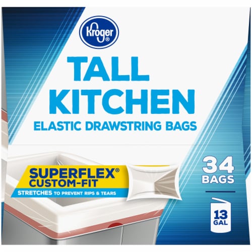 Kroger® Tall Kitchen Super Flex Bags Perspective: left