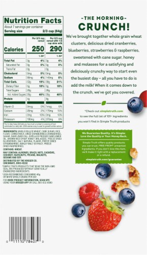 Simple Truth® Mixed Berry Granola Perspective: left