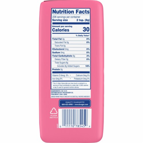 Kroger® Pure Cane Granulated Sugar Perspective: left