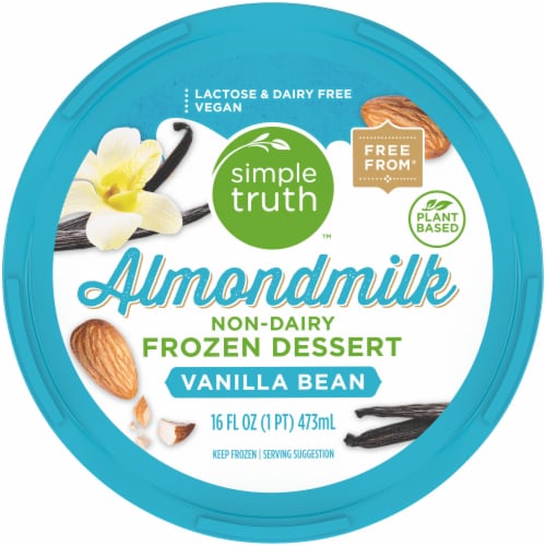 Simple Truth™ Vanilla Bean Dairy Free Almond Frozen Dessert Perspective: left