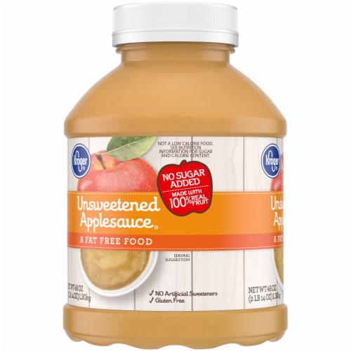 Kroger® Unsweetened Applesauce Perspective: left