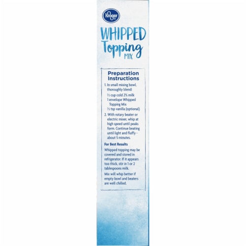 Kroger® Whipped Topping Mix Perspective: left