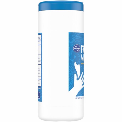 Kroger® Anti Bacterial Moist Wipes Perspective: left