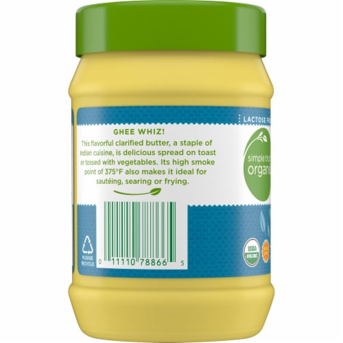 Simple Truth Organic™ Ghee Clarified Butter, 14 fl oz - Foods Co.