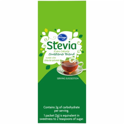 Kroger® Stevia Zero Calorie Sweetener Blend Packets Perspective: left