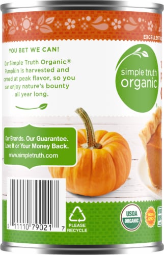 Simple Truth Organic® Solid Packed 100% Pure Pumpkin Perspective: left