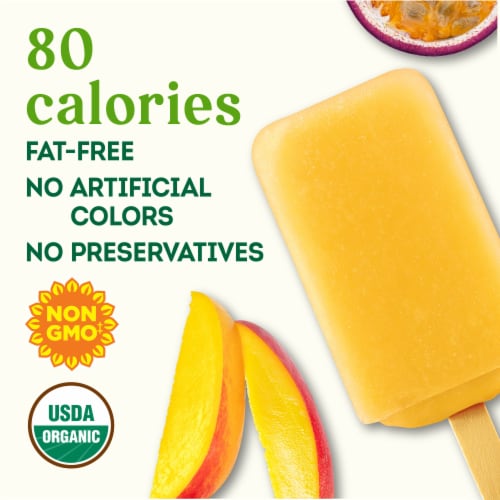 Simple Truth Organic™ Dairy Free Mango Passion Fruit Bars Perspective: left