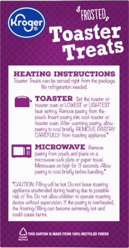 Kroger® Frosted Toaster Treats Pastries Variety Pack Perspective: left