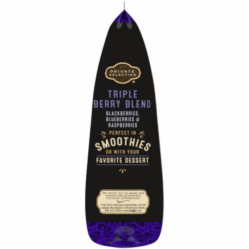 Private Selection® Triple Berry Blend Frozen Fruit Perspective: left