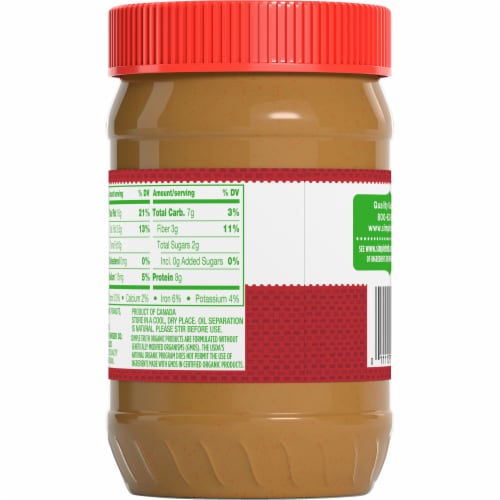 Simple Truth Organic® Peanut Butter Creamy Perspective: left