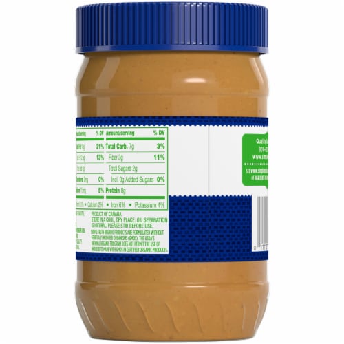 Simple Truth Organic® Crunchy Peanut Butter, 16 oz - King Soopers