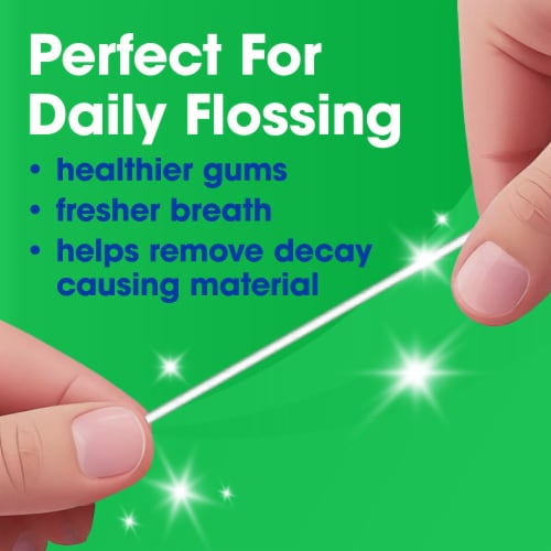 Kroger® Waxed Dental Floss Mint Perspective: left