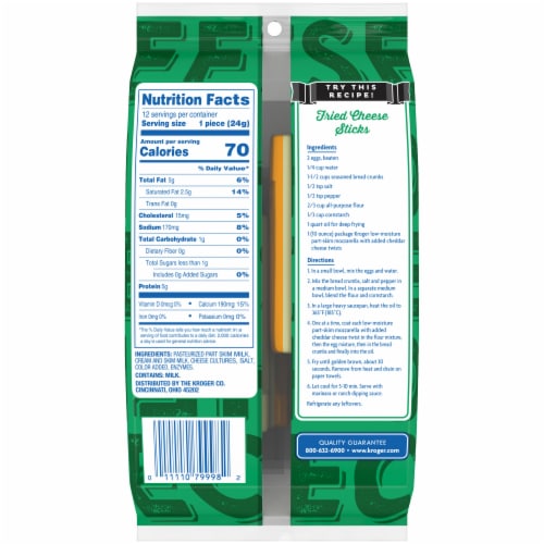 Kroger® Mozzarella & Cheddar Cheese Twists Perspective: left