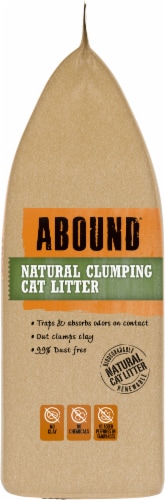 Abound Natural Clumping Cat Litter 8.5 lb Foods Co