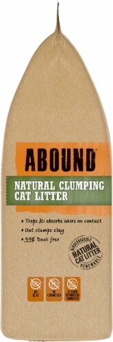 Abound® Natural Clumping Cat Litter Perspective: left