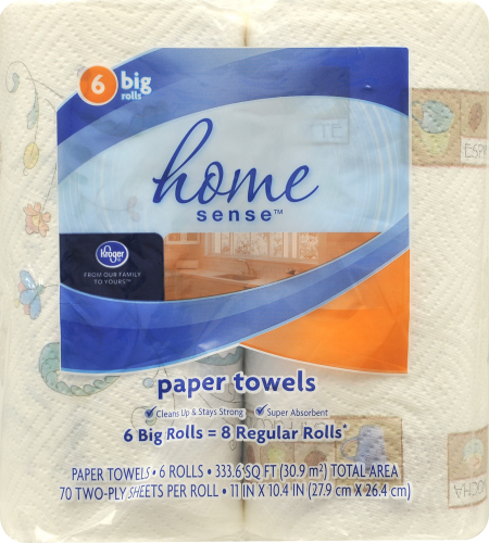 Kroger®  Paper Towels Perspective: left