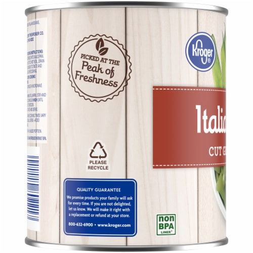 Kroger® Italian Style Cut Green Beans Perspective: left