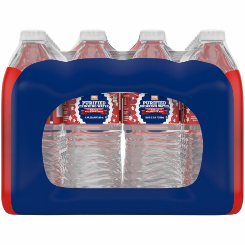 King Soopers™ Purified Bottled Water Perspective: left