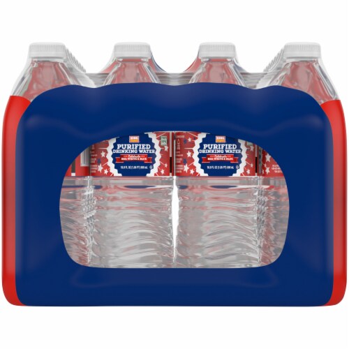 Kroger® Purified Drinking Bottled Water, 24 bottles / 16.9 fl oz