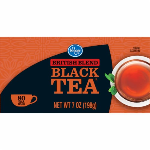 Kroger® British Blend Black Tea Bags Perspective: left